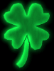 Animated Saint Paddy's day clover