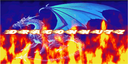 Animated moving clip art picture Dragon fire gif