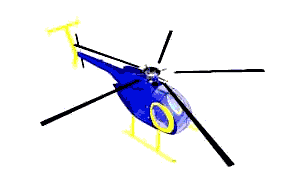 Bell helicopter moving gif animation