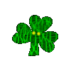 Clover leaf gif image animation