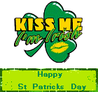Animated gif image Kiss me I'm Irish