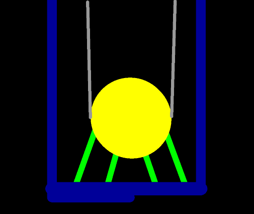 Damper design to reduce movement of a high rise building in an earthquake utilizing pendulum effect to help stabilize building sway