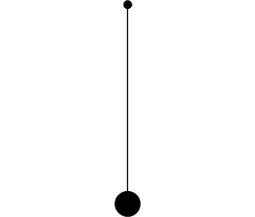 Swinging pendulum gif animation