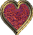 Animated picture of color changing Valentines heart