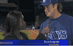 Moving animated picture of Evan Longoria's amazing baseball catch