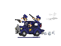 animated policeman