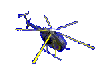 Moving animation image of helicopter flying