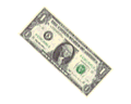 Moving picture American dollar animated gif