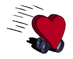 My heart is racing for you gif animation image