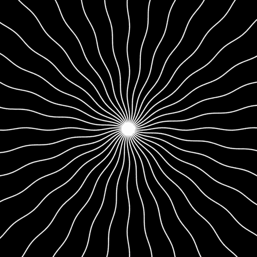 Twirly twisty sun ray hipnotic optical illusion