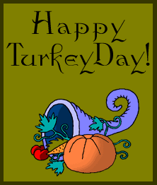 Happy Turkey Day animation
