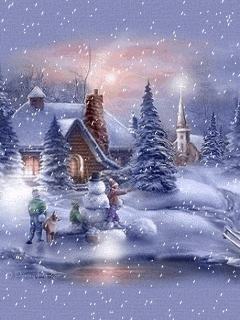 animated pictures of winter