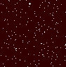 Snowflakes falling with brown background