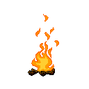 Campfire animated gif