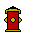 Animated fire hydrant icon