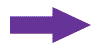 purple flashing poiner arrow