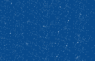 Animated snowstorm in blue