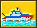 Animated icon boat bobbing on the ocean