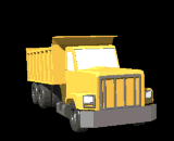 Transport Dump Truck Animation 