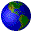 Small Spinning Earth Animation