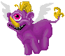 One eyed one horned flying purple people eater. 