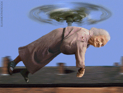Tired of driving grandma around all the time? Get her a Granny Copter
