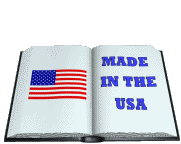 Made in USA book pages turning