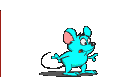 animated mouse scream run
