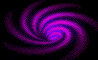 Purple swirling spinning rotating vortex animation