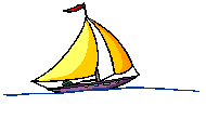 Sailing take me away where the wind will carry me, animated sailing sloop sailing on the ocean