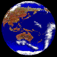 Animated World Spinning Earth Globe Animations