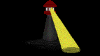 Animated Lighthouse searchlight animation