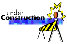 Animated yellow construction barricade with flasher